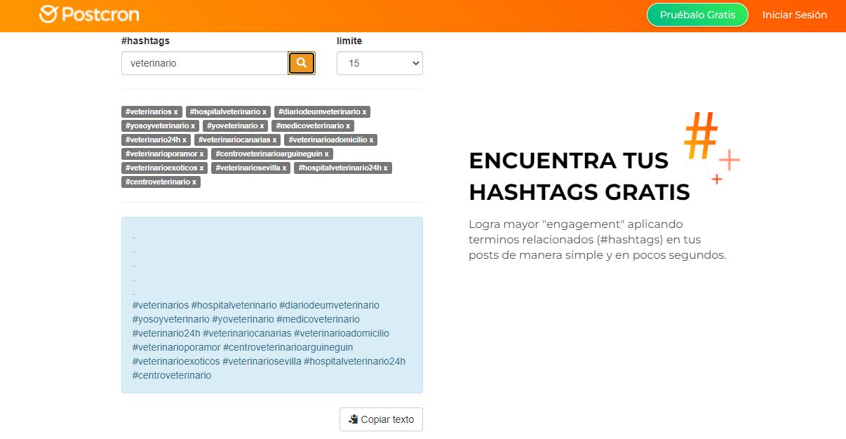 buscar hashtags con herramientas buscar hashtags con herramientas