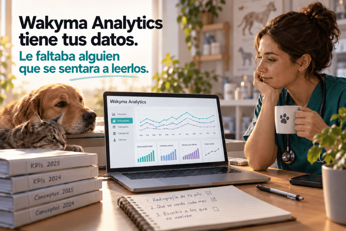 Planificar el año de la clínica veterinaria con datos e inteligencia artificial