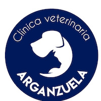 Logo de la clínica veterinaria Arganzuela, especializada en cuidado de mascotas.